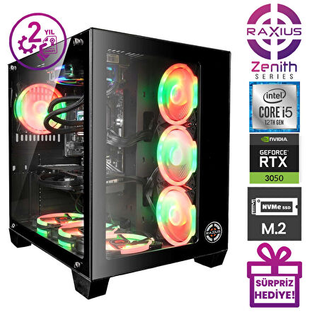 RaXius Zenith Z1 i9 4060TI-149KF008 i9-14900KF 64GB 2TBSSD RTX4060Ti FreeDOS Gaming Masaüstü Bilgisayar