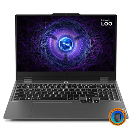 Lenovo LOQ 83GS007WTR05 i5-12450HX 16GB 512SSD+1TBSSD RTX4050 15.6" FHD FreeDOS Dizüstü Bilgisayar-CNT006