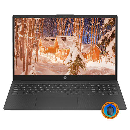HP 15-FC0001NT 7P6K2EA04 Ryzen5 7520U 8GB 1TBSSD 15.6" FHD W11P Dizüstü Bilgisayar-CNT005