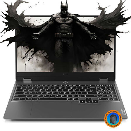 Lenovo LOQ 83GS007XTR18 i5-12450HX 16GB 512SSD RTX4060 15.6" FHD W11P Dizüstü Bilgisayar-CNT019