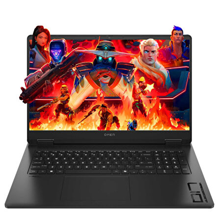 HP Omen 17-DB0021N A44QSEA19 Ryzen7 8845HS 64GB 2TBSSD RTX4070 17.3" FHD W11P Dizüstü Bilgisayar
