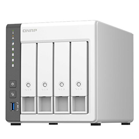 QNAP TS-433A5 4GB 4x1TBHDD 4x3.5" SATA Desteği RAID(0) NAS Depolama Ünitesi