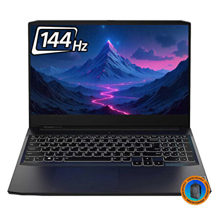 Lenovo IdeaPad Gaming 3 82K202BRTX02 Ryzen5 5500H 16GB 512SSD RTX2050 15.6" FHD FreeDOS Dizüstü Bilgisayar-CNT003