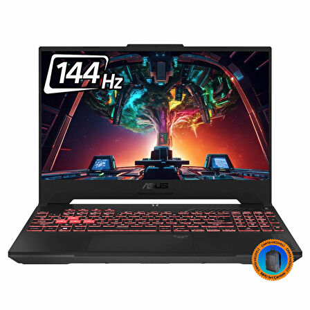 Asus TUF Gaming A15 FA507NUR-LP005A6 Ryzen7 7435HS 32GB 512SSD+1TBSSD RTX4050 15.6" FHD FreeDOS Dizüstü Bilgisayar-CNT007