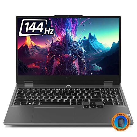 Lenovo LOQ 83DX00B7TR01 Ryzen5 8645HS 16GB 512SSD+1TBSSD RTX4050 15.6" FHD FreeDOS Dizüstü Bilgisayar-CNT002