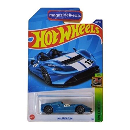 Hot Wheels Tekli Arabalar - Mclaren Elva - HCX54
