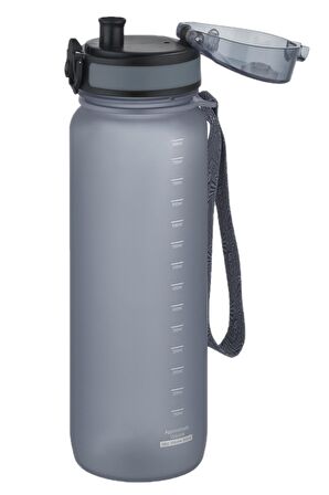 Uzspace  800ml -Yeni Ebat-Boy 25 cm-Tritan Su Matarası Bpa Koku Sızdırma Yok 