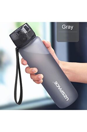 Uzspace  800ml -Yeni Ebat-Boy 25 cm-Tritan Su Matarası Bpa Koku Sızdırma Yok 