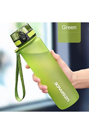 Uzspace  800ml -Yeni Ebat-Boy 25 cm-Tritan Su Matarası Bpa Koku Sızdırma Yok 