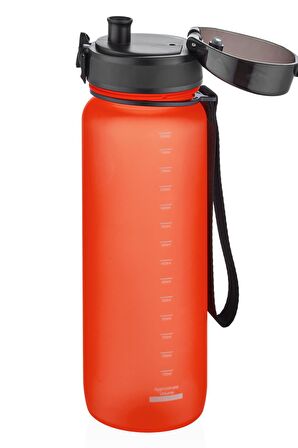 Uzspace  800ml -Yeni Ebat-Boy 25 cm-Tritan Su Matarası Bpa Koku Sızdırma Yok 
