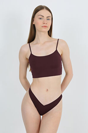  Basic Lazer Kesim Brazilian Külot 3'lü Paket