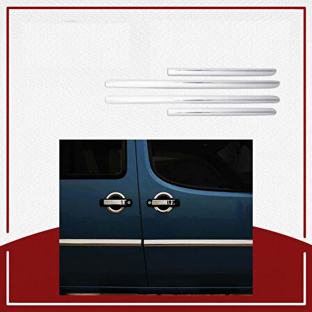 UNC  Fiat Doblo Yan Kapı Çıtası 2000-2006 Paslanmaz Çelik