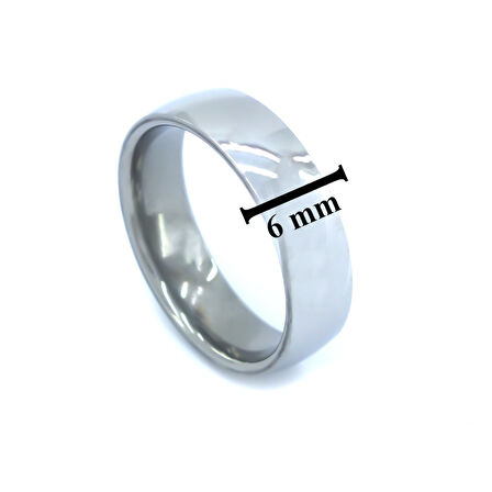 Çelik Yüzük Alyans YZK-284