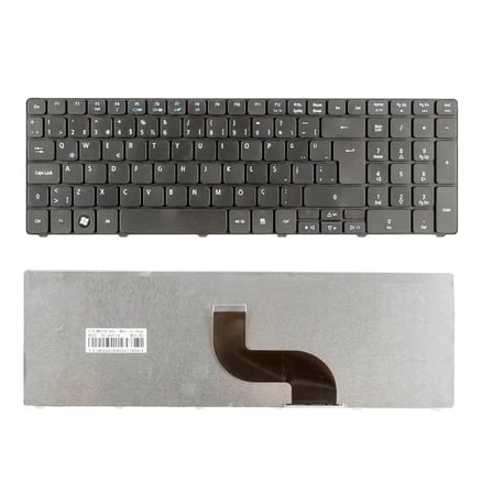 Acer Aspire 5536, 5742, 5738, 5810T Notebook Klavye (Siyah TR) / KL0470