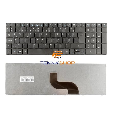 Acer Aspire 5536, 5742, 5738, 5810T Notebook Klavye (Siyah TR) / KL0470