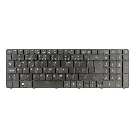 Acer Aspire 5536, 5742, 5738, 5810T Notebook Klavye (Siyah TR) / KL0470