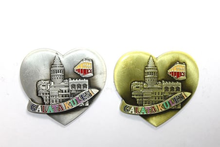 Özel Seri Yöresel Galata Kulesi Magnet Nostaljik Obje Duvar Süsü Şehir Objesi