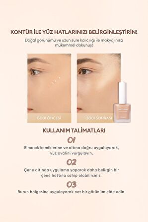 Şampanya Tonlu Likit Aydınlatıcı –Parlak Görünüm Sunan Apieu Juicy Pang Highlighter Champaigne(GD01)