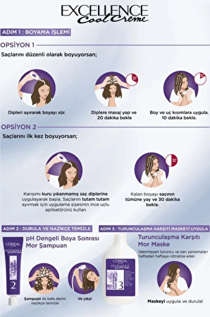 L’Oréal Paris Excellence Cool Creme Saç Boyası – 6.11 Ekstra Küllü Koyu Kumral