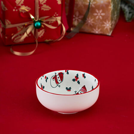 Karaca New Year Yılbaşı Snowman Round Çerezlik 10 Cm