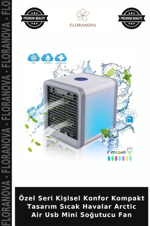Özel Seri Kişisel Konfor Kompakt Tasarım Sıcak Havalar Arctic Air Usb Mini Soğutucu Fan