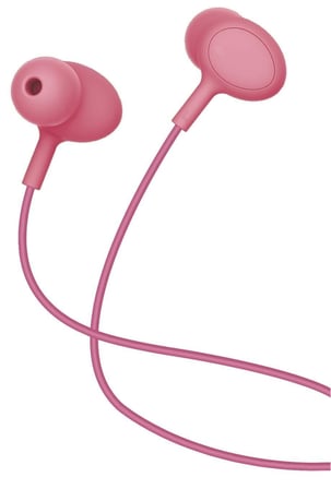 Özel Tasarım X-LEVEL XE1107 X-JOY KABLOLU KULAKİÇİ KULAKLIK PEMBE Dinleme Pratik Ofis