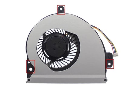 Asus A43S, A43SA, A43SD, A43SJ, A43SM Fan Sogutma Fanı