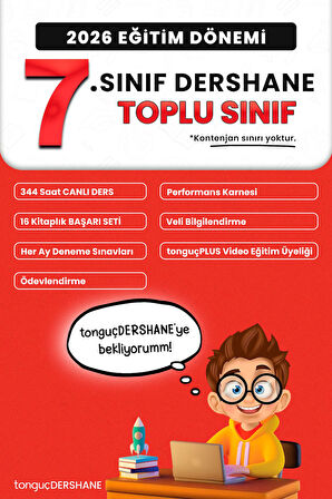 ERKEN KAYIT FIRSATI 2026 7. Sınıf Dershane Toplu Sınıf