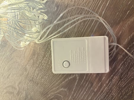2*2 Perde Led 192 Led Sarı Işık 8 Fonksiyonlu MZ-14-6 Gece Lambası Modern Aydınlatma Pencere Süsü
