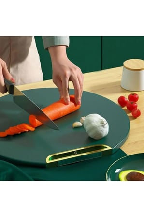 3 Adet Standlı Kesim Panosu – Standlı Kesme Tahtası Mutfak Doğrama Panosu Çok Amaçlı Kesim Tabla Cutting Board