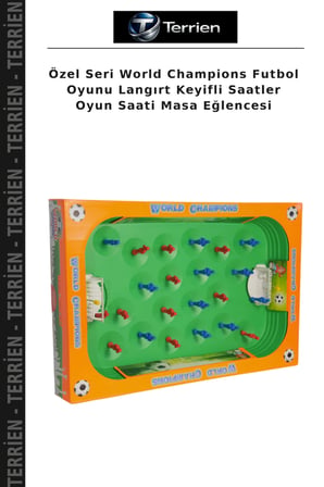 Özel Seri World Champions Futbol Oyunu Langırt Keyifli Saatler Oyun Saati Masa Eğlencesi
