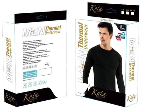 Premium Temel Katman Hediyelikust Mevsimlikust Kota Thermal Body Üst İçlik