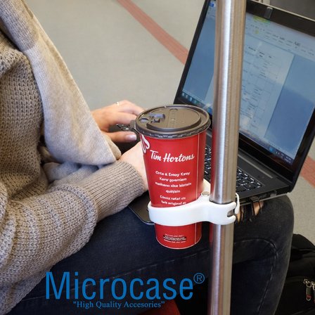 Microcase Çok Amaçlı Akrobatik Tasarım Bardak Termos Şişe Tutucu AL5437