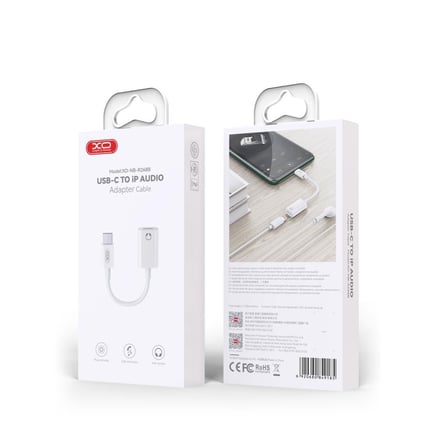 Giriş Kablosu Fonksiyonel Eşya Bağlantı Ucu NB-R268B USB-C to Lightning Kulaklık Dönüştürücü