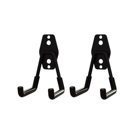 Microcase Çok Amaçlı PVC Kaplamalı Kaymaz Metal Askılık Ağır Yük Askısı Depo Garaj Bahçe - AL5913 2 ADET
