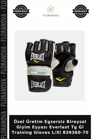 Özel Üretim Egzersiz Bireysel Giyim Eşyası Everlast Tg Gl Training Gloves L/Xl 839360-70