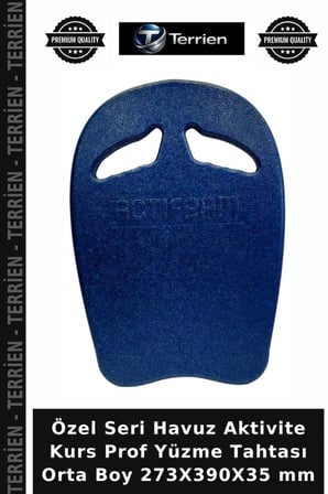 Özel Seri Havuz Aktivite Kurs Prof Yüzme Tahtası Orta Boy 273X390X35 mm