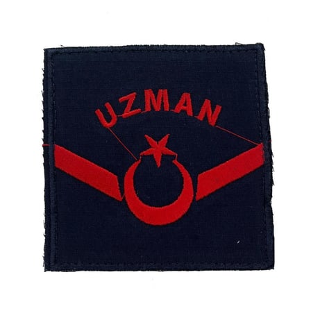 Premium Rütbe Nakış Jandarma Asayiş (YAZILI) Görev Arması Üniforma Aksesuarı Personel Gereci