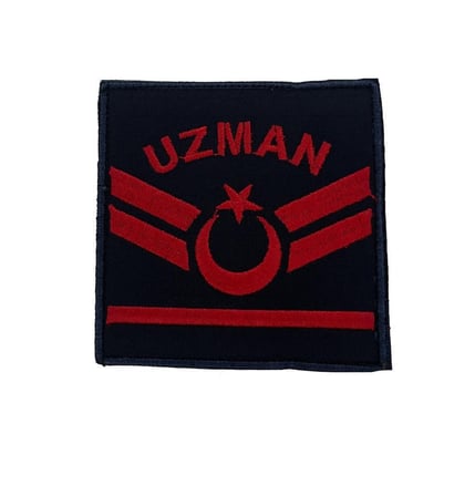 Premium Rütbe Nakış Jandarma Asayiş (YAZILI) Görev Arması Üniforma Aksesuarı Personel Gereci