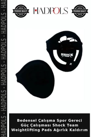 Bedensel Çalışma Spor Gereci Güç Çalışması Shock Team Weightlifting Pads Ağırlık Kaldırım