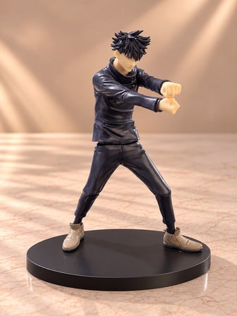 Delux Serisi Çizgi Eşya Heykelcik Jujutsu Kaisen Megumi Fushiguro Anime Figür 19 Cm