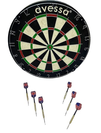 Premium DART-150 A Grade Sisal Dart Seti (DART-150) Hobi Zaman Aktivite