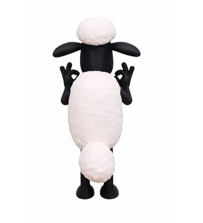 Shaun The Sheep Figürü – Sevimli Koyun Dekoratif Figür
