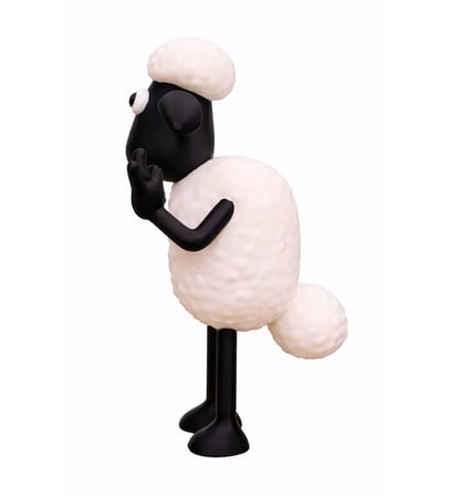 Shaun The Sheep Figürü – Sevimli Koyun Dekoratif Figür