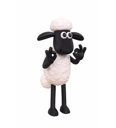 Shaun The Sheep Figürü – Sevimli Koyun Dekoratif Figür