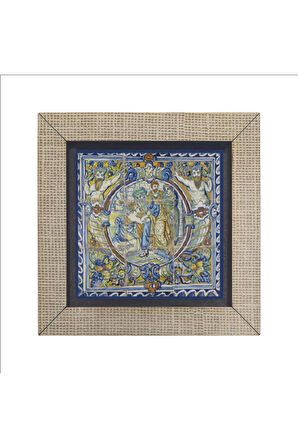 Hollanda Çinisi Baskılı MDF Magnet 7X7