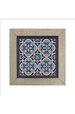 İtalyan Deseni Baskılı MDF Magnet 7X7