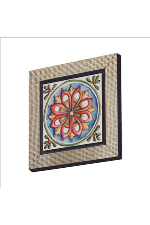 İtalyan Deseni Baskılı MDF Magnet 7X7