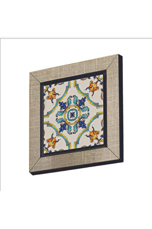 İtalyan Deseni Baskılı MDF Magnet 7X7