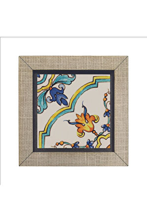 İtalyan Deseni Baskılı MDF Magnet 7X7